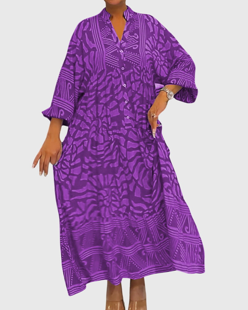 Mckinley™ | Maxi-jurk met elegante print