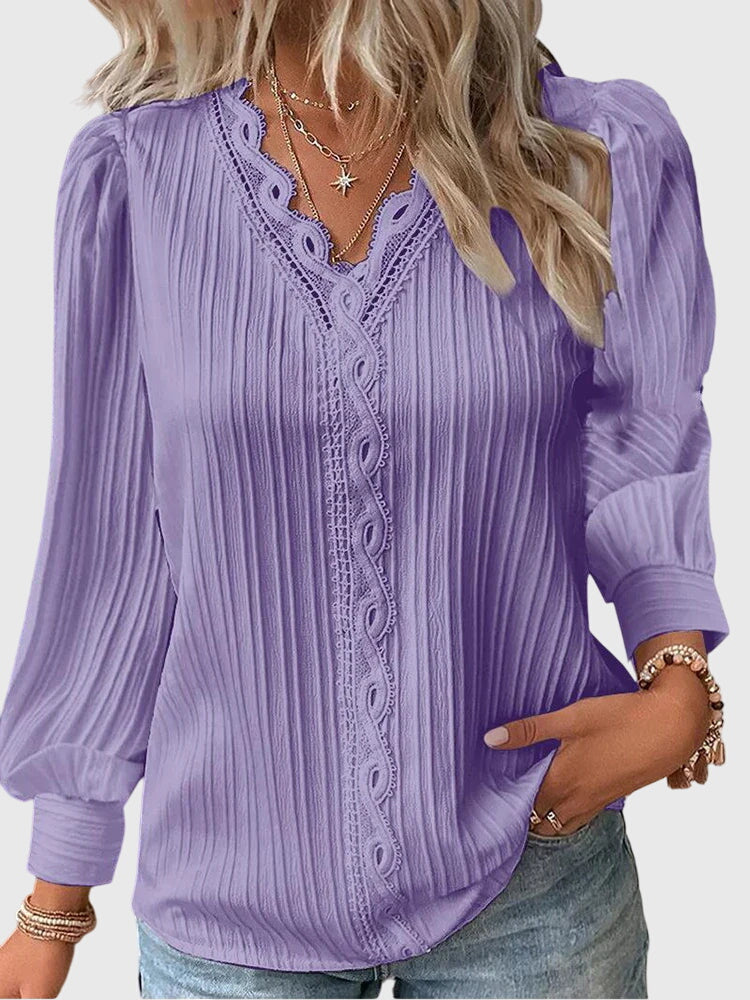 Andrea™ | Elegante pulloverblouse