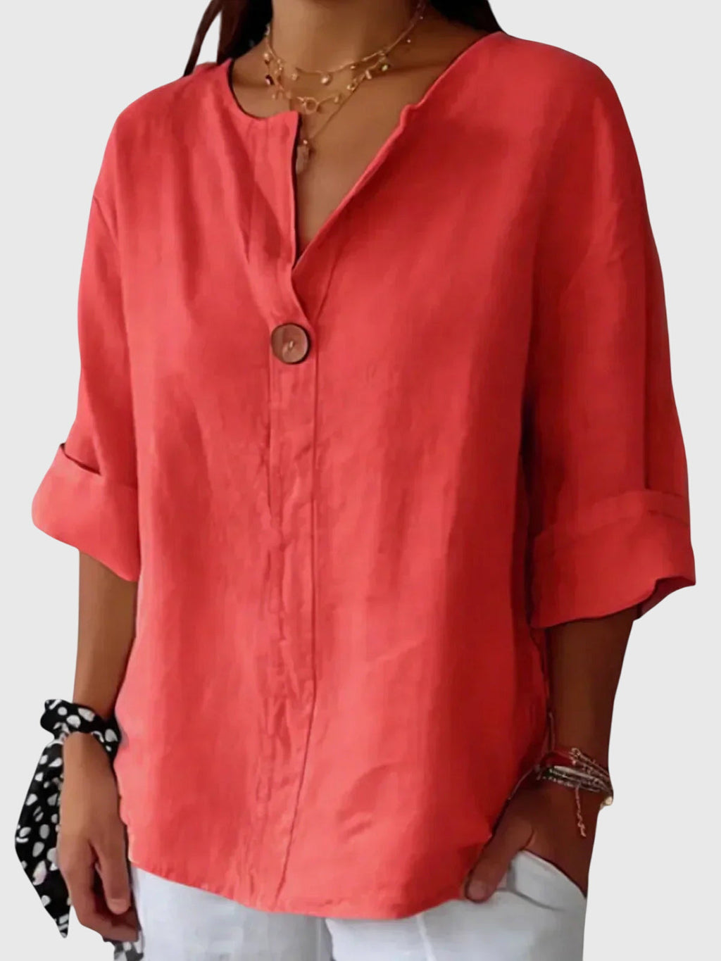 Gemma™ | Chique Comfort Blouse