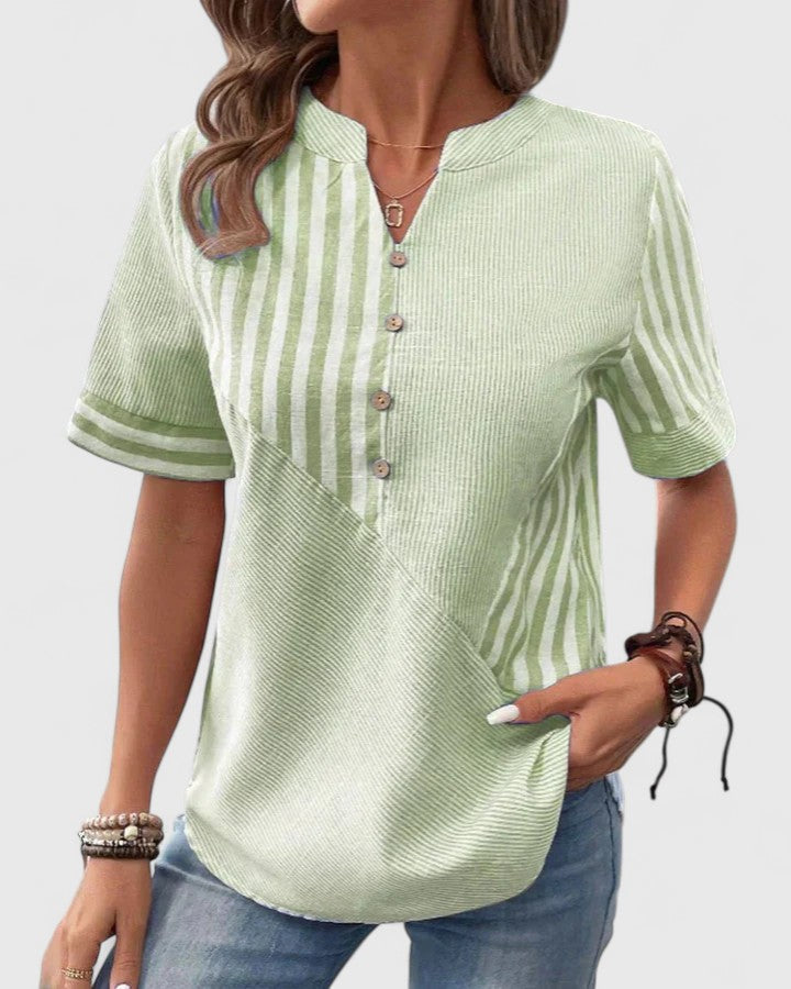 Gigi | Geraffineerde Blouse
