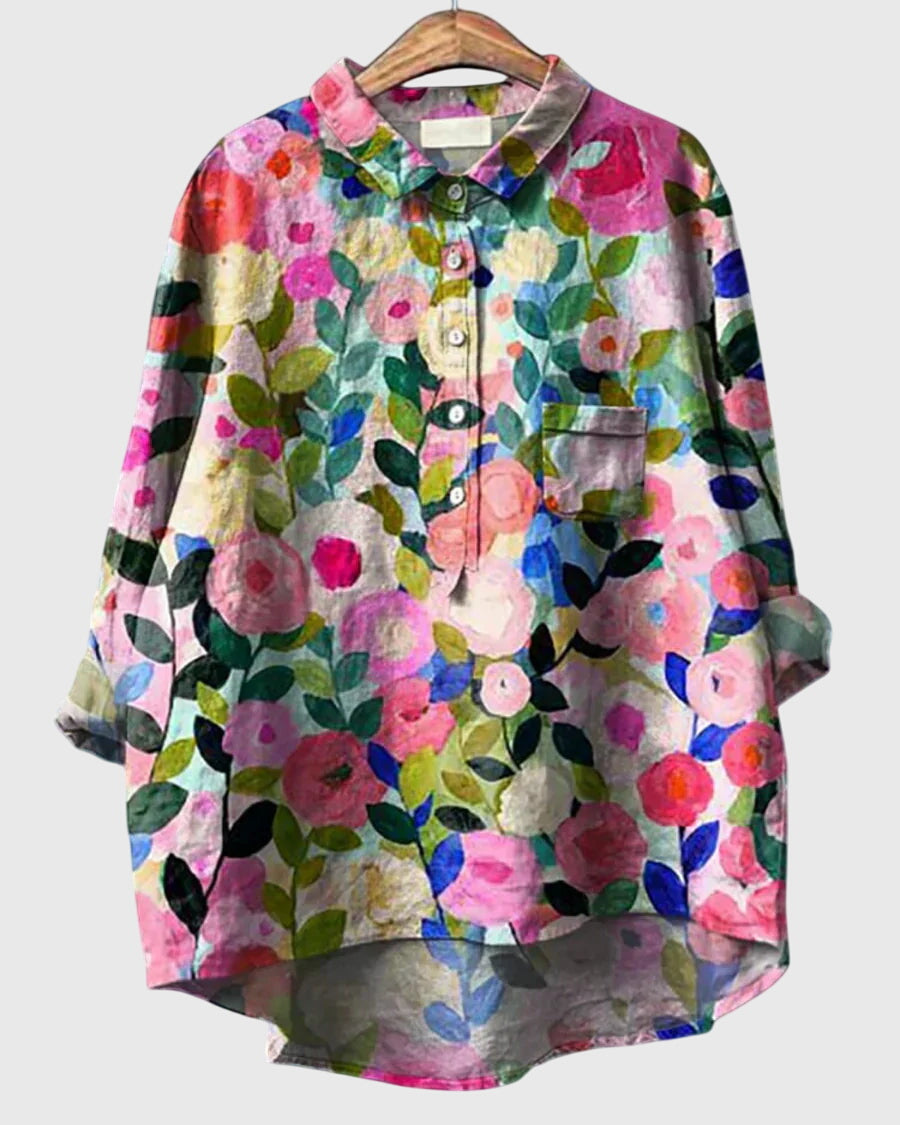 Valeria | Blouse met bloemenprint