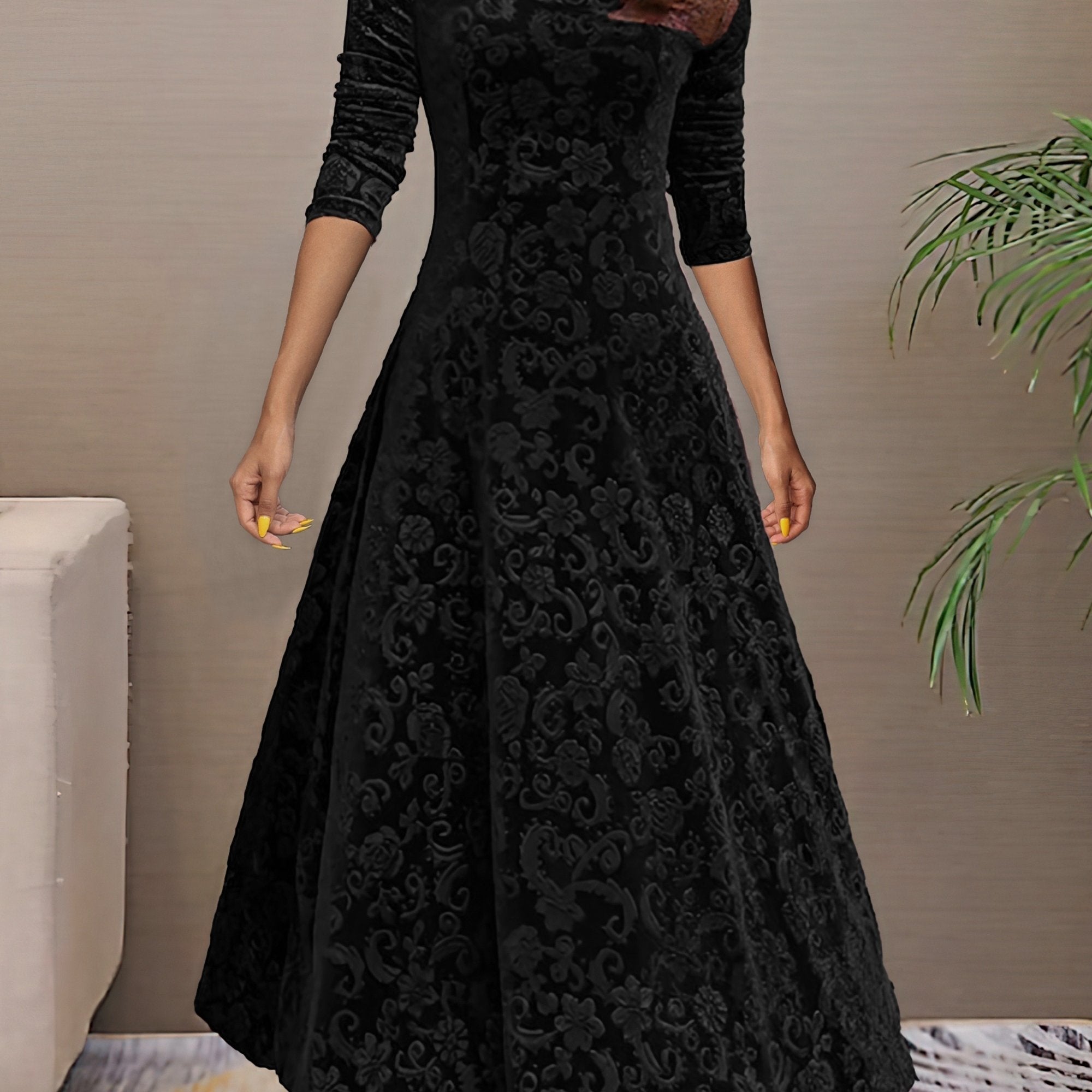 Denise | Holiday Velvet Elegance Jurk