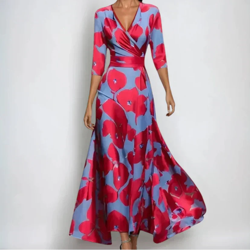 Emily - Luxe Bloemenjurk