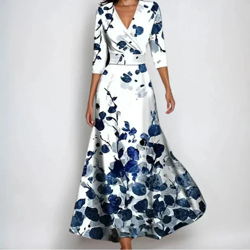 Emily - Luxe Bloemenjurk