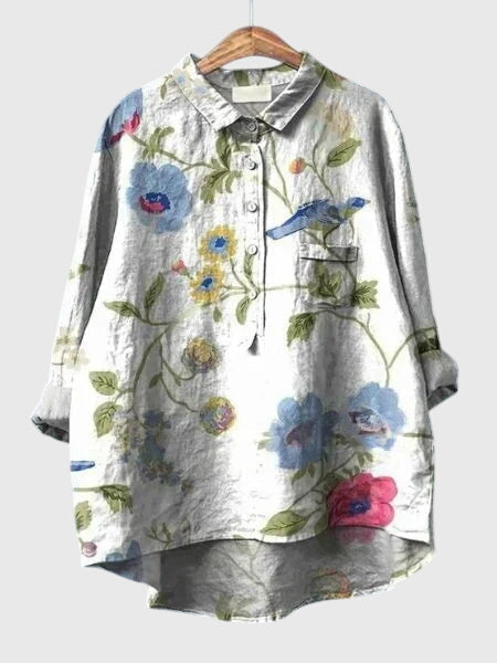 Valeria | Blouse met bloemenprint