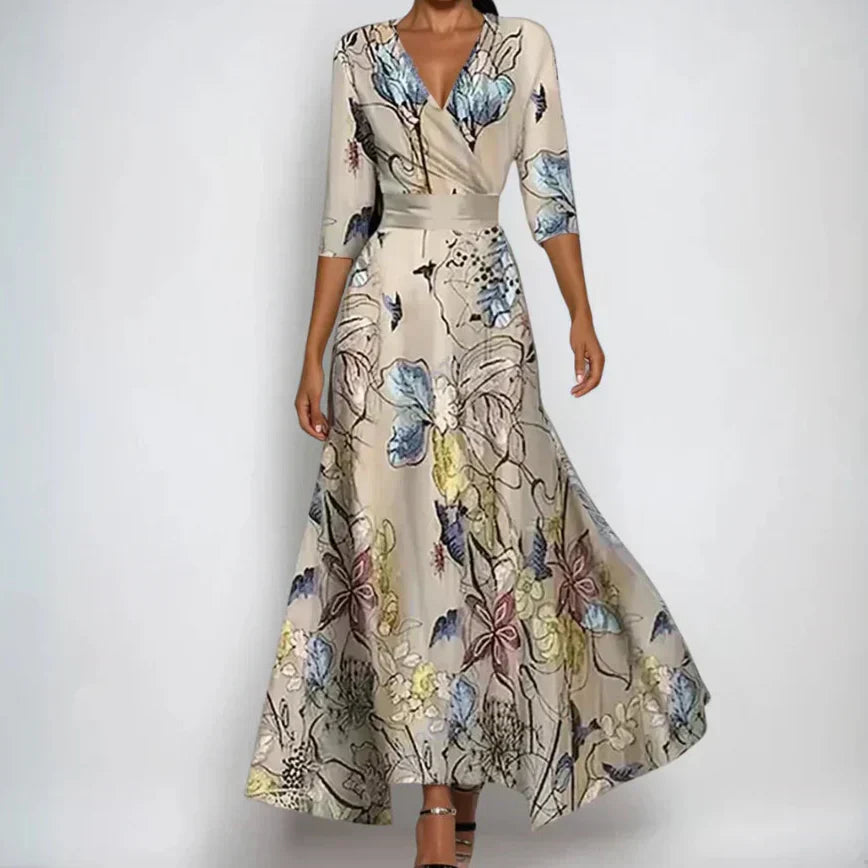 Emily - Luxe Bloemenjurk