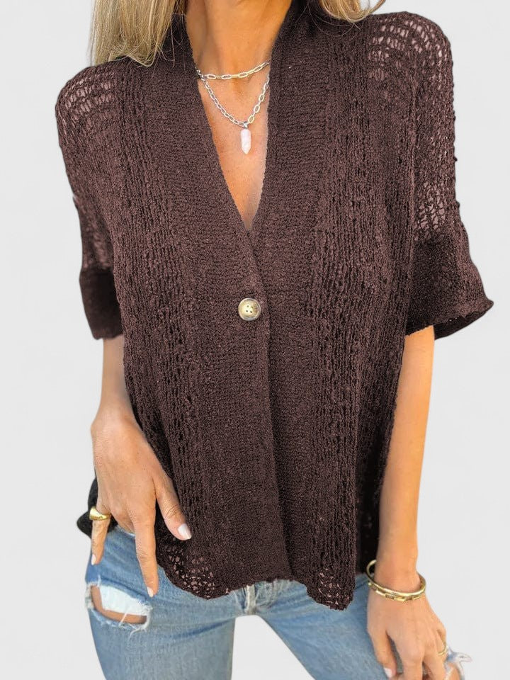 Calista | Elegant Gebreid Overhemd