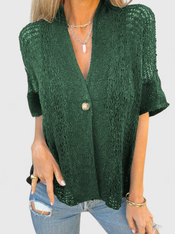 Calista | Elegant Gebreid Overhemd
