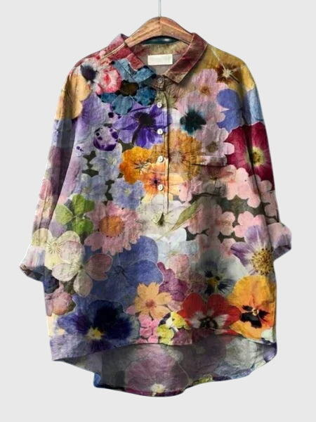 Valeria | Blouse met bloemenprint