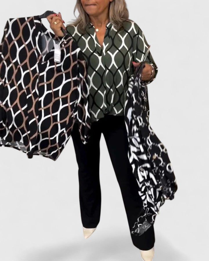 Calindrah | Geraffineerde Blouse