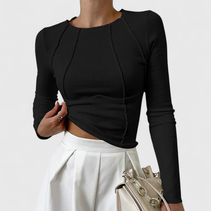 Rozminda | Comfortabel shirt met lange mouwen