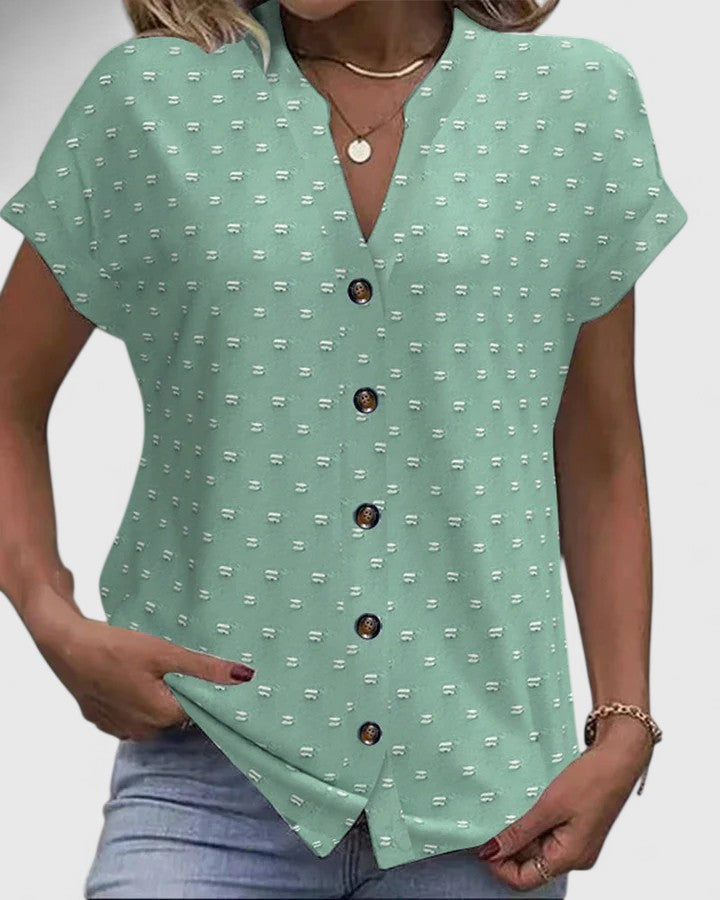 Miles | Comfortabel V-hals shirt