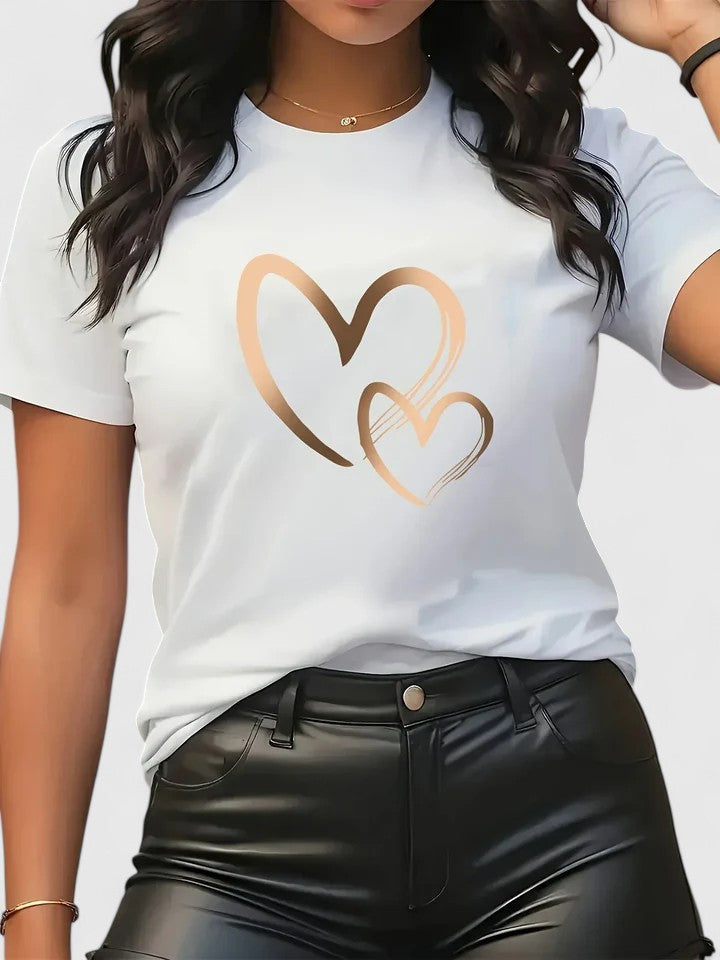 Ivanelle | Comfortabel T-shirt met Korte Mouwen
