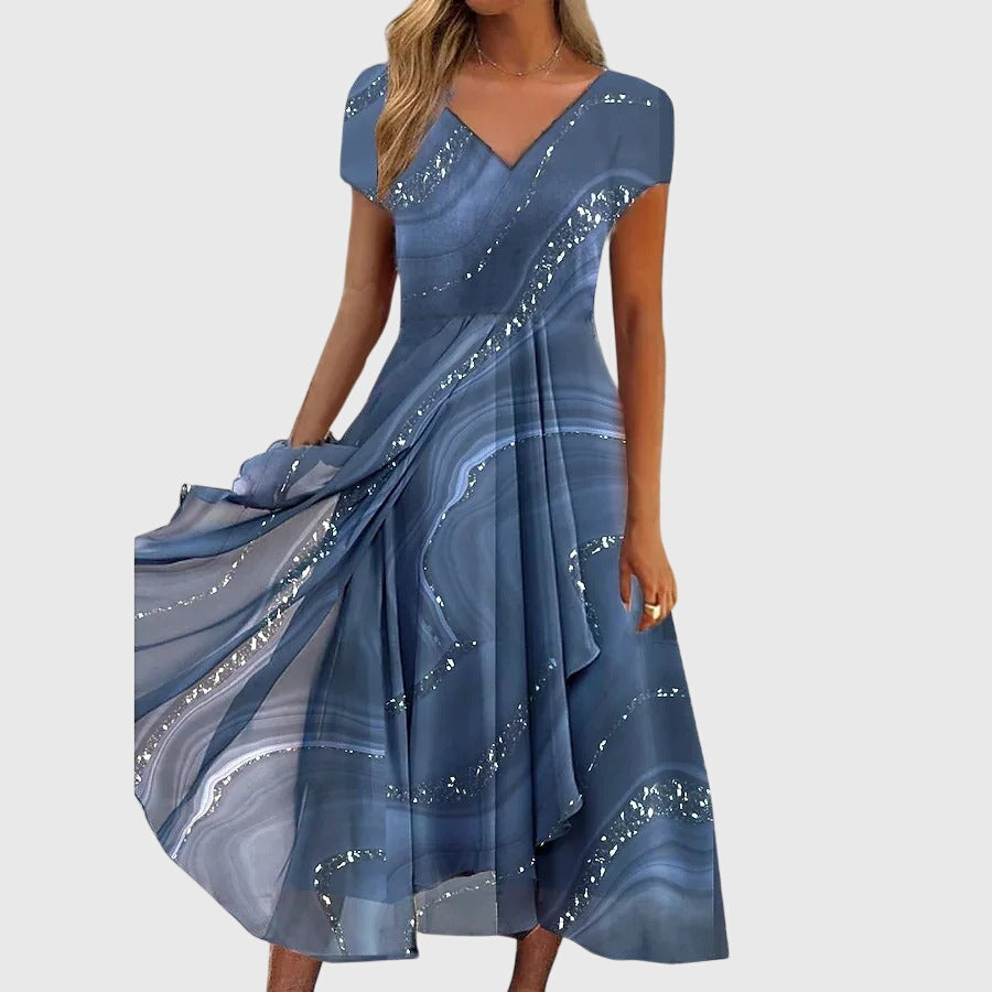 Aubrielle™ | Wijde Midi Jurk