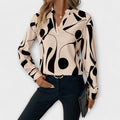 Lara™ Elegante Blouse Met Ontwerp