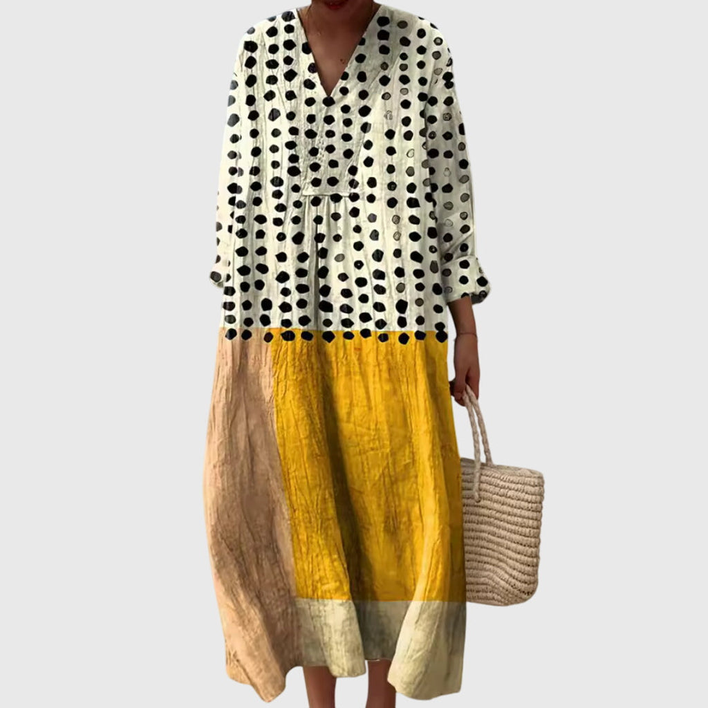Stephanie™ | Geometrische Jurk