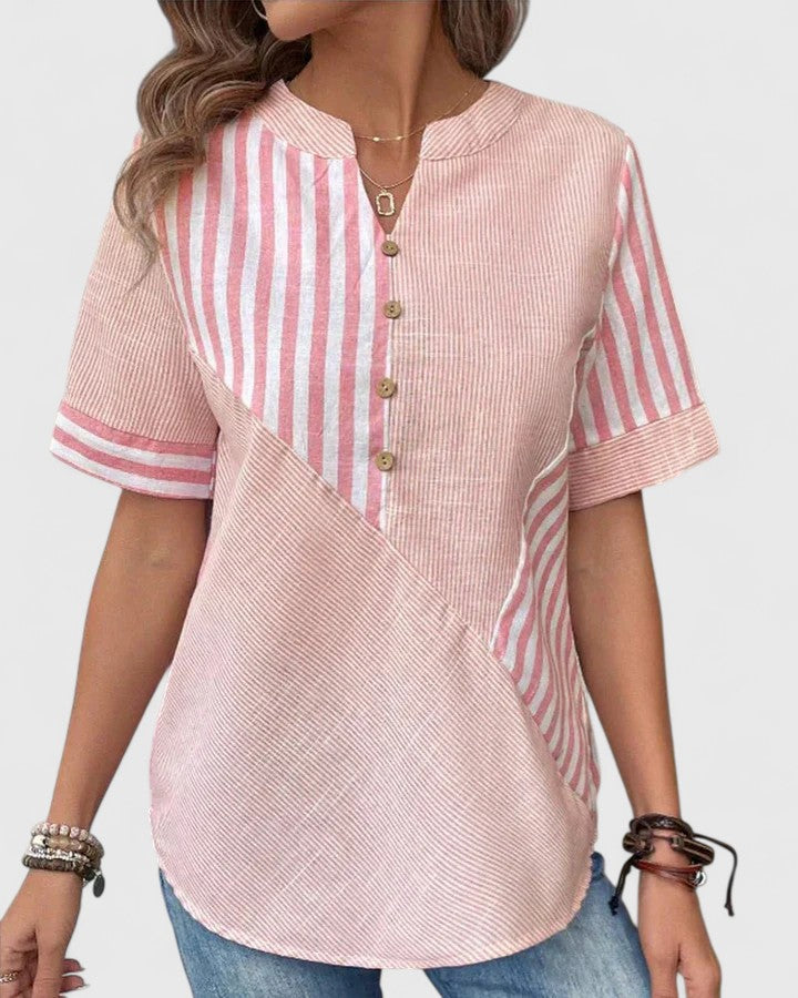 Gigi | Geraffineerde Blouse