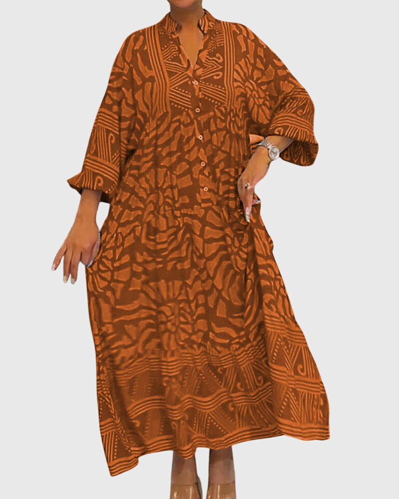 Mckinley™ | Maxi-jurk met elegante print