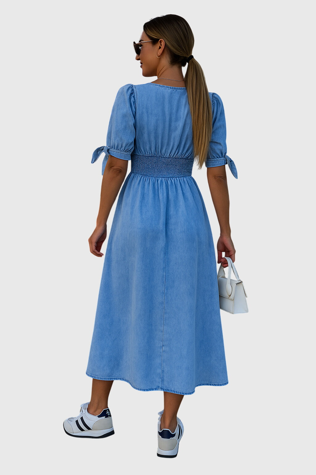 Jacqueline™ | Elegante Denim Jurk