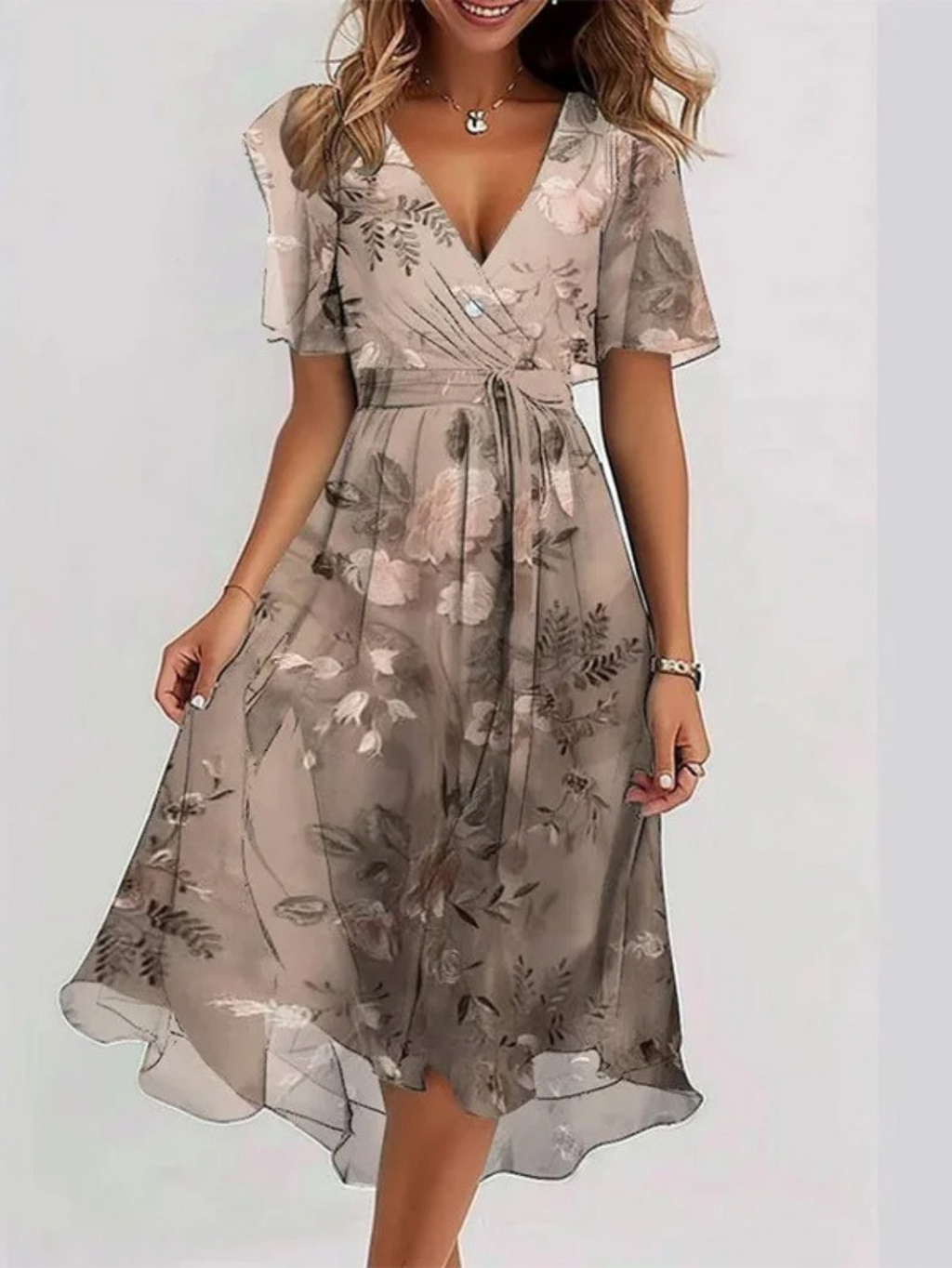Matilda™ | Zomerjurk Met Buikbedekking
