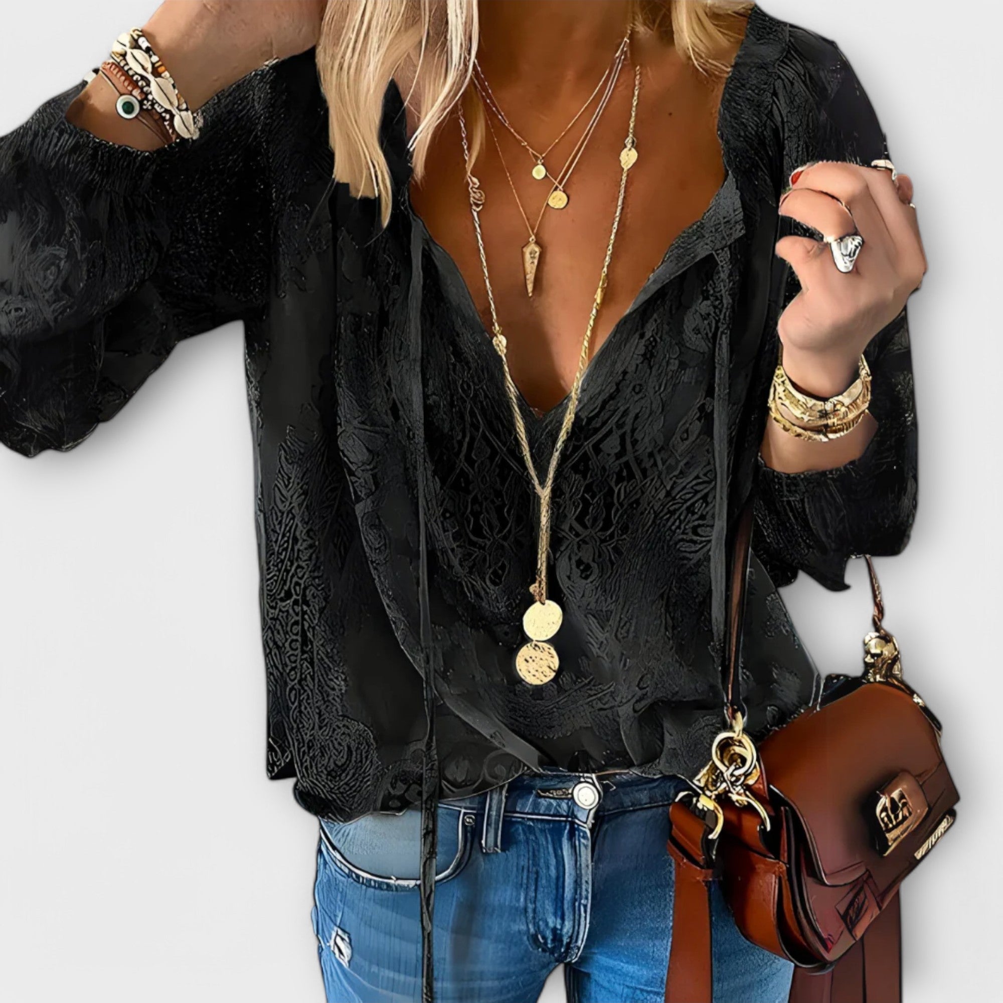 Brunetta | Verfijnde Blouse