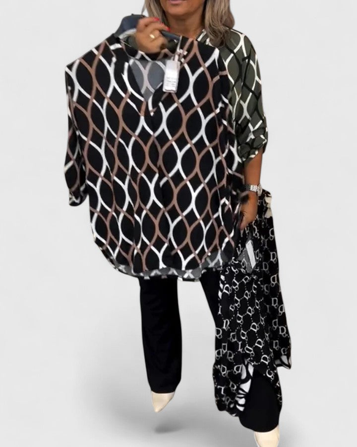 Calindrah | Geraffineerde Blouse