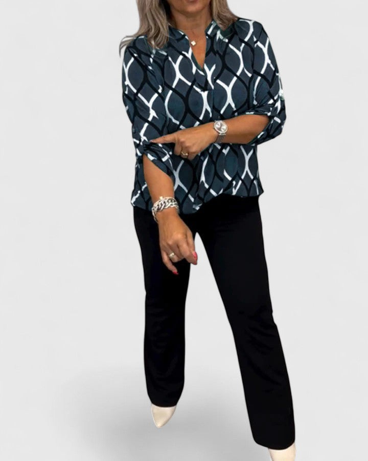 Calindrah | Geraffineerde Blouse