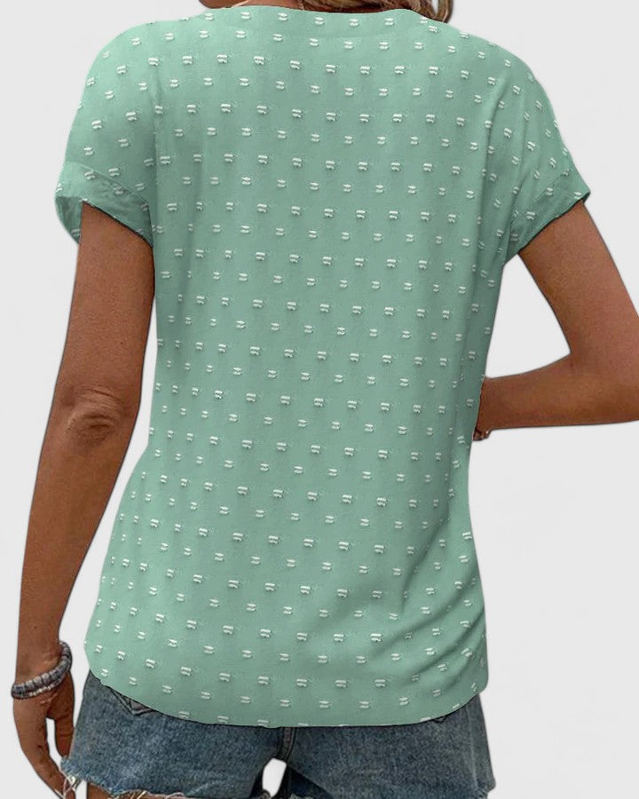 Miles | Comfortabel V-hals shirt