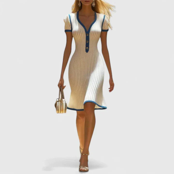 Sophrynah | Elegante Midi Jurk