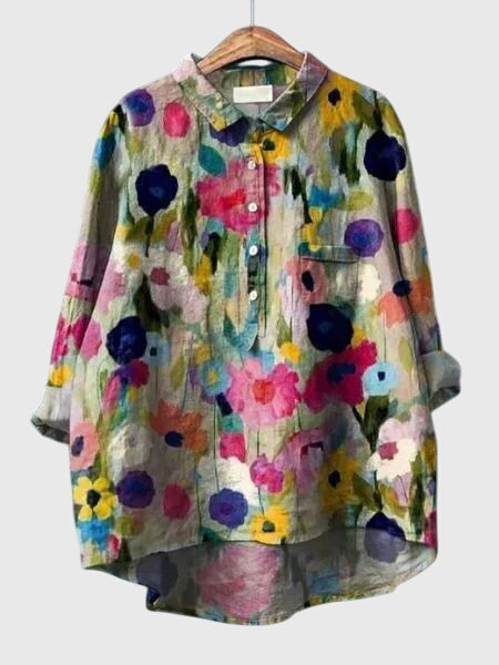 Valeria | Blouse met bloemenprint