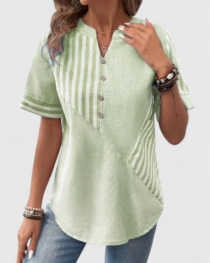 Gigi | Geraffineerde Blouse