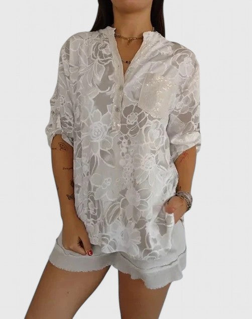 Rhezlynn | Geraffineerde Blouse