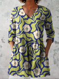 Elodie | Lange Blouse met V-hals