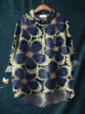 Avielle | Casual overhemd met vintage bloemenprint voor dames