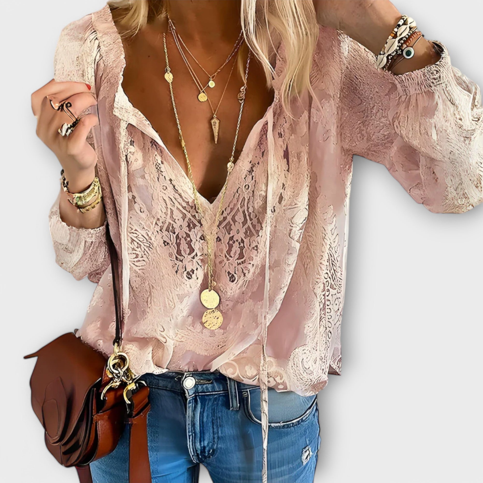 Brunetta | Verfijnde Blouse