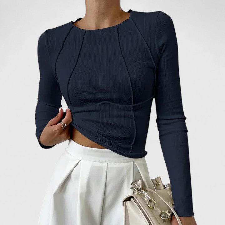 Rozminda | Comfortabel shirt met lange mouwen