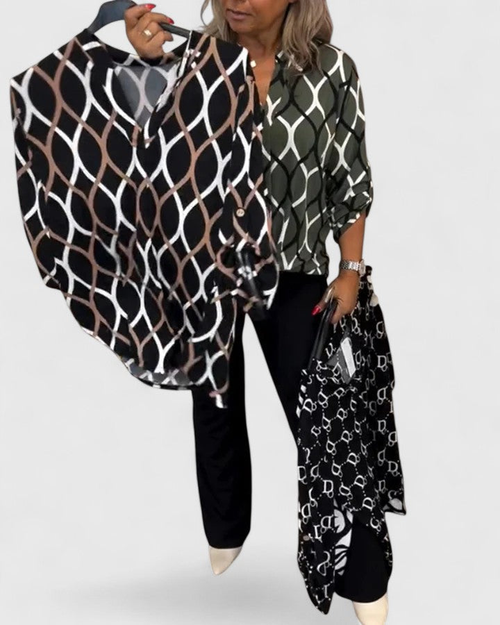 Calindrah | Geraffineerde Blouse