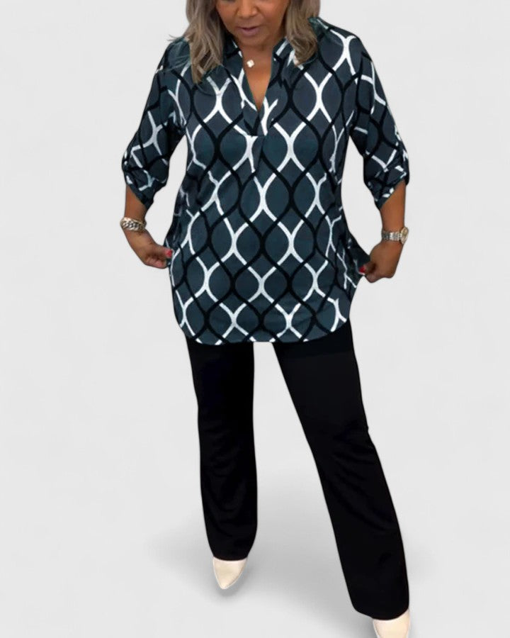 Calindrah | Geraffineerde Blouse