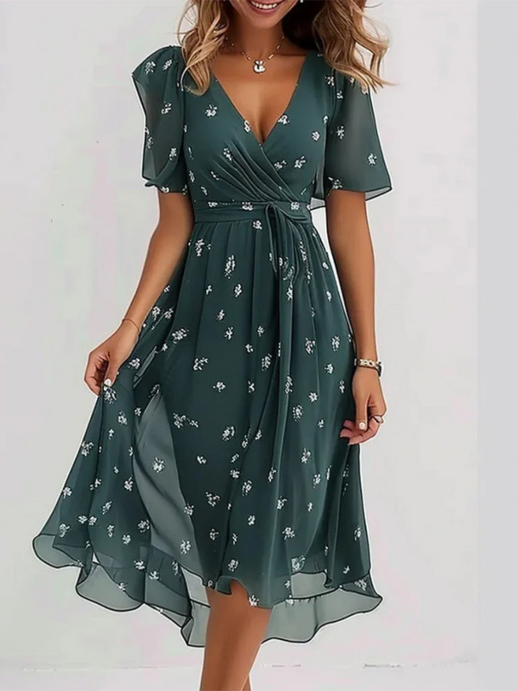 Matilda™ | Zomerjurk Met Buikbedekking