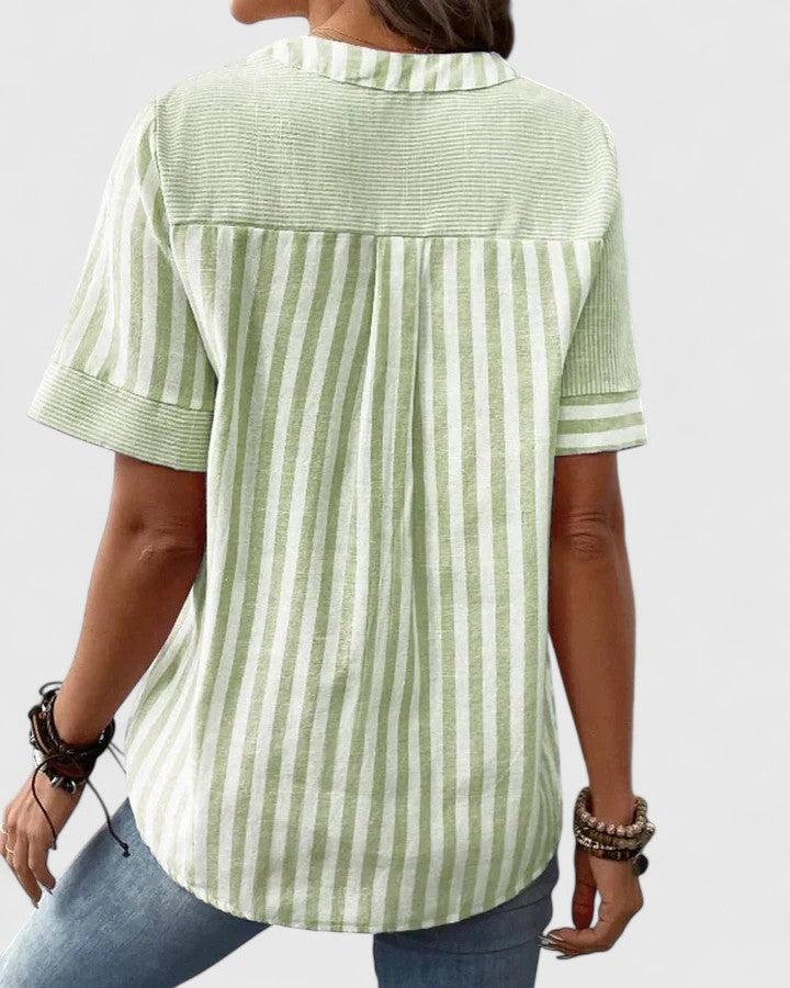 Gigi | Geraffineerde Blouse