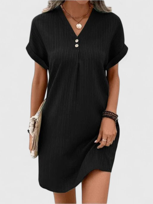 Massie | Gedrapeerde jurk