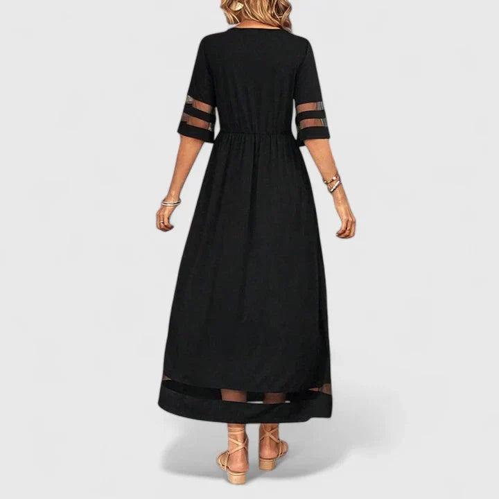 Delymarina | Elegante midi-jurk