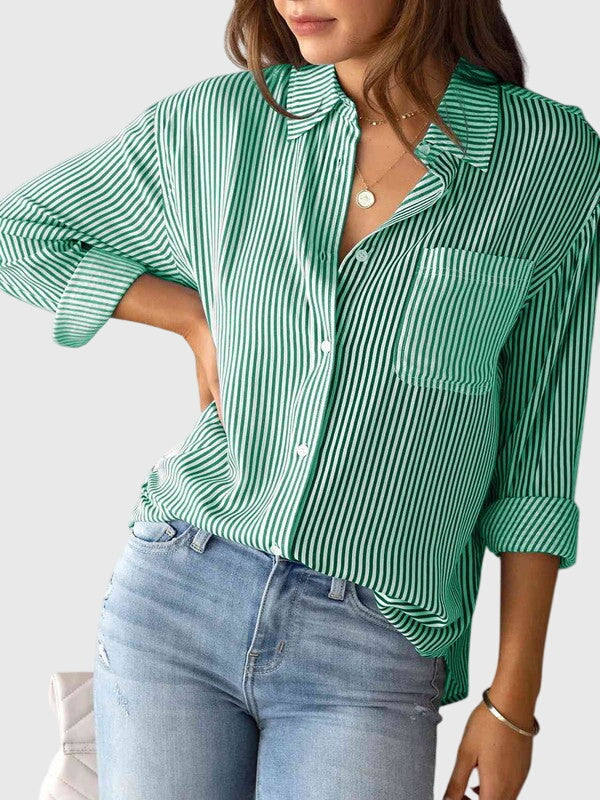 Ariana™ | Shirt met Kraag