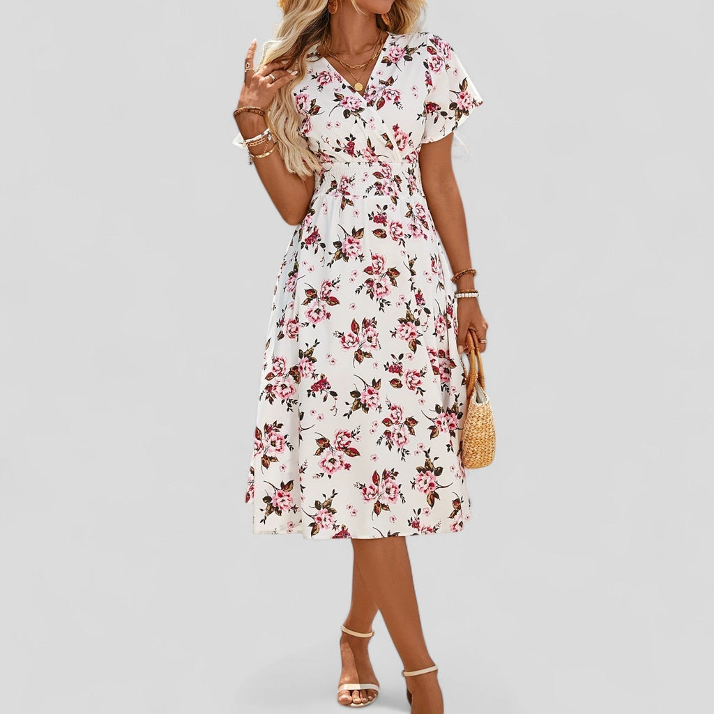 Gretalise | Comfortabele zomerse midijurk