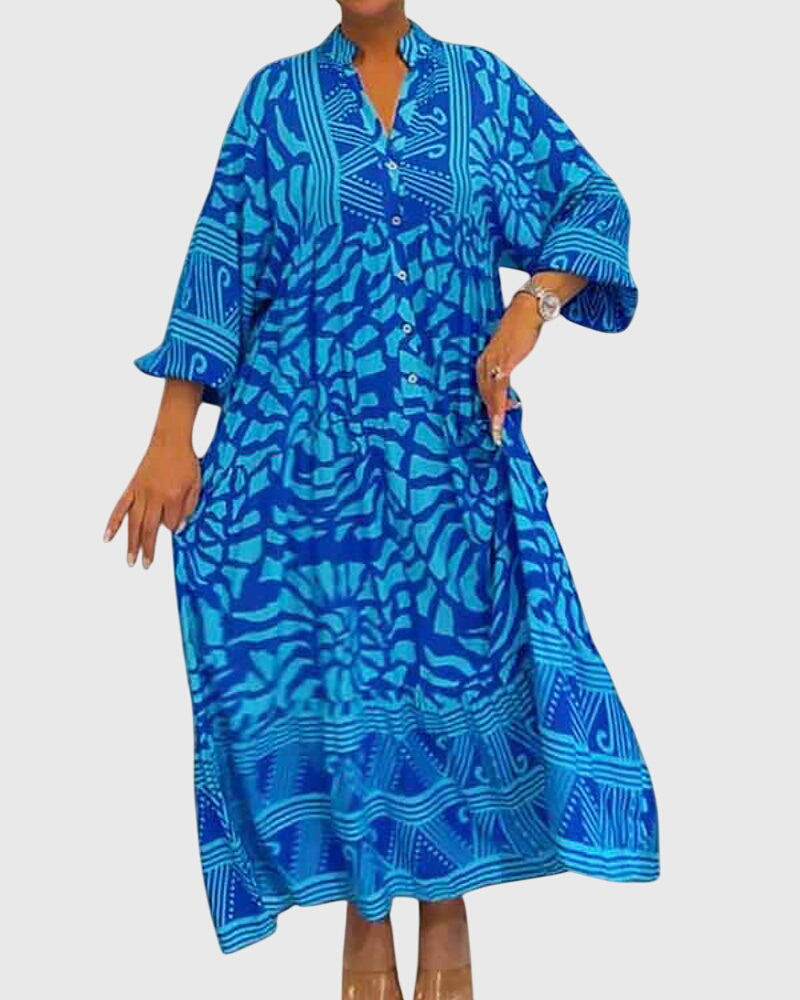 Mckinley™ | Maxi-jurk met elegante print