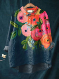 Paige | Casual overhemd met bloemenprint voor dames