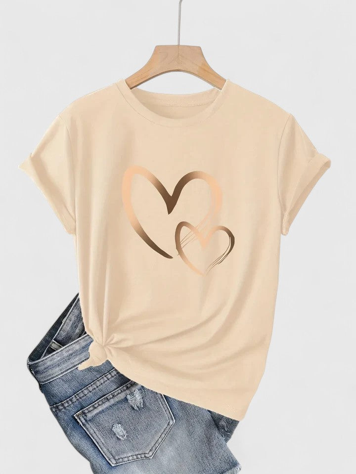 Ivanelle | Comfortabel T-shirt met Korte Mouwen
