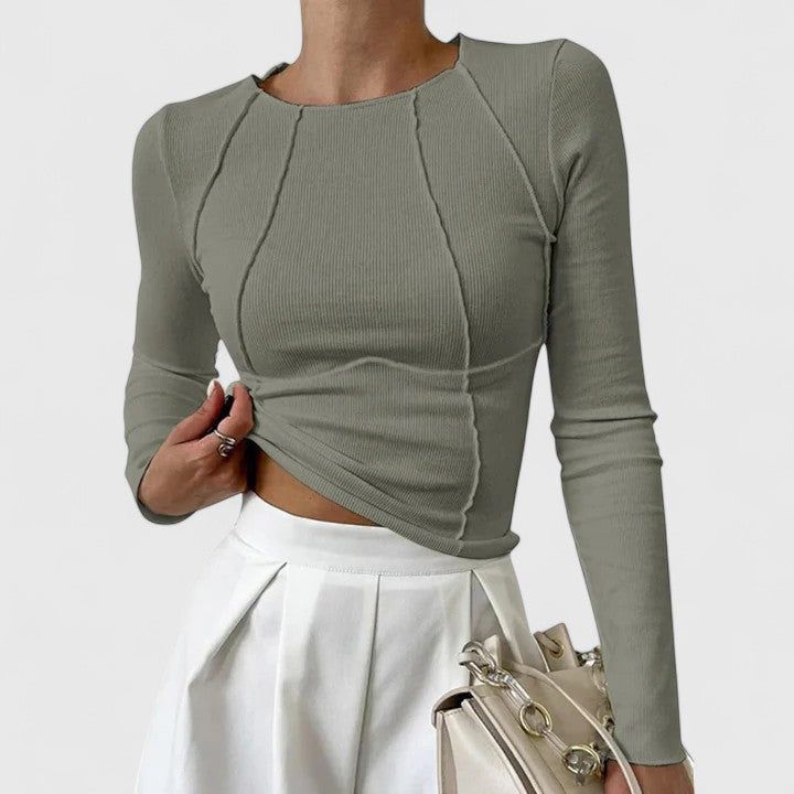 Rozminda | Comfortabel shirt met lange mouwen