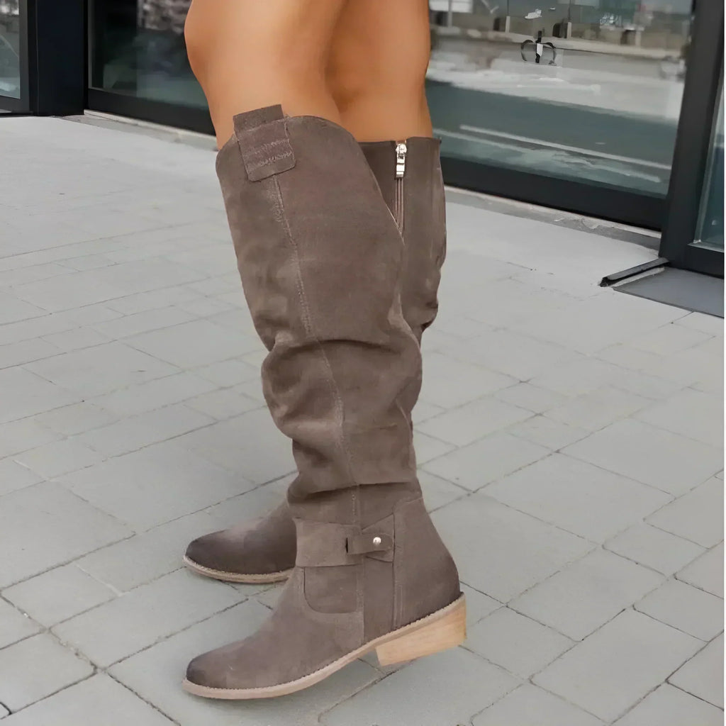 Siona | Suede Boots