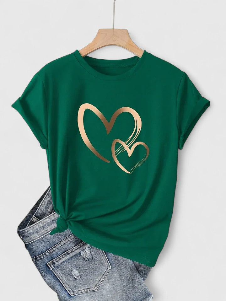Ivanelle | Comfortabel T-shirt met Korte Mouwen